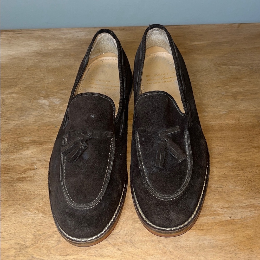 GANT Men's Espresso Brown Tassel Loafer Size EU 40 - US 7.5